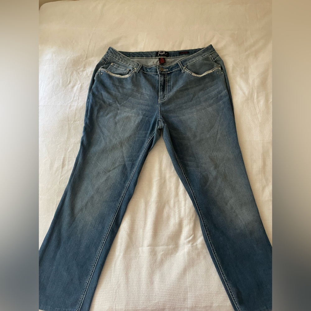 Earl Jeans Blue Straight Leg Denim